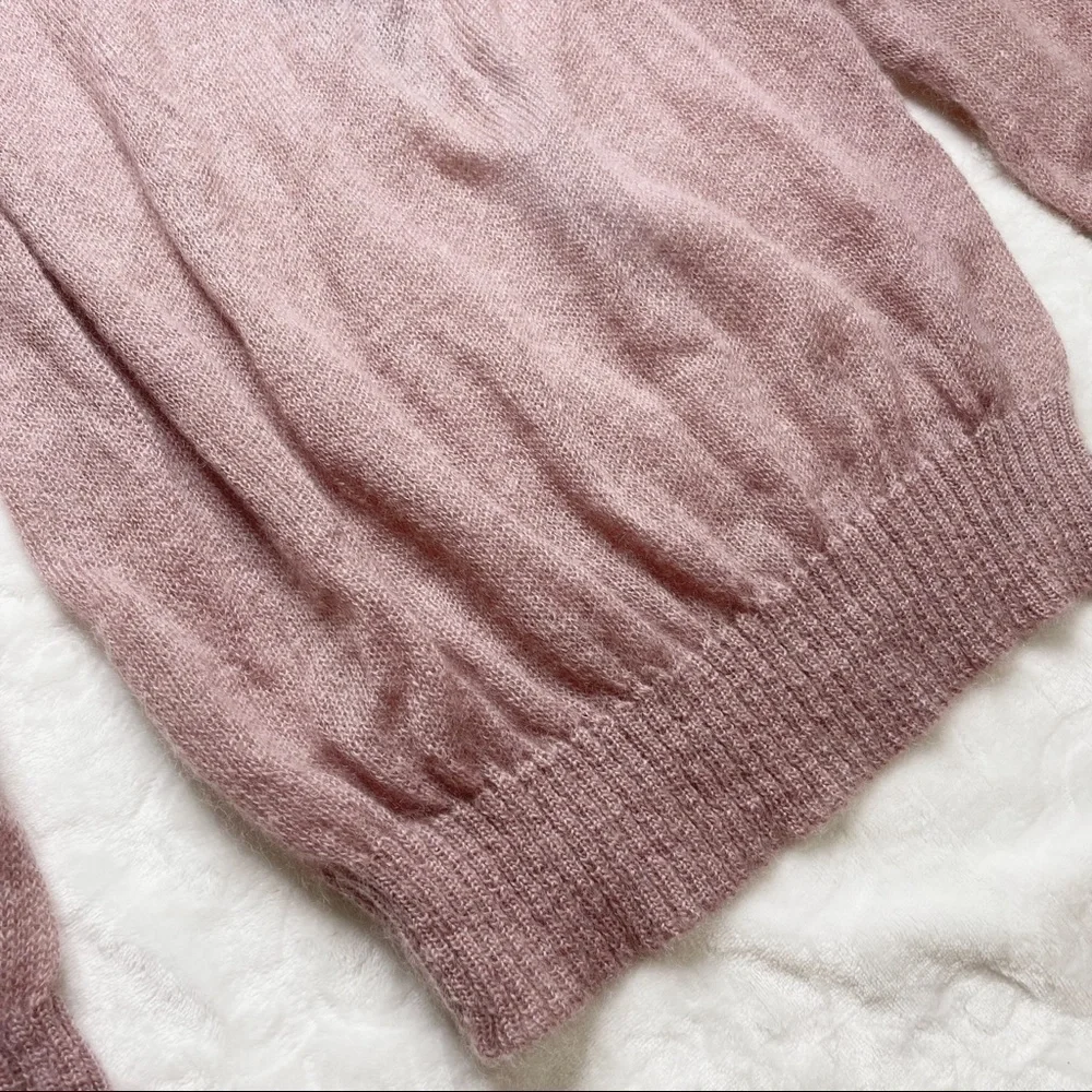Vintage 80s Aspiring New Zealand Mohair Pullover Argyle Sweater Rapaki Mahana L